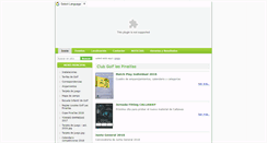 Desktop Screenshot of clubdegolflaspinaillas.com